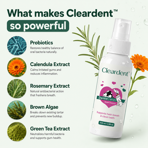 Cleardent™ Daily Dental Spray for Dogs & Cats